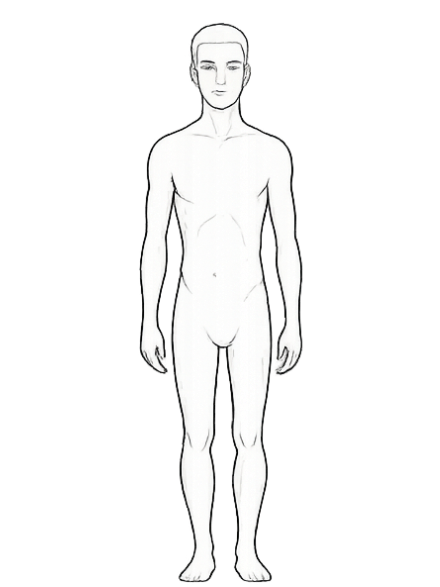 마른 체형
